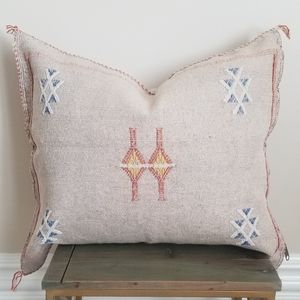 Cactus (Sabra) Silk Moroccan Pillow Cover